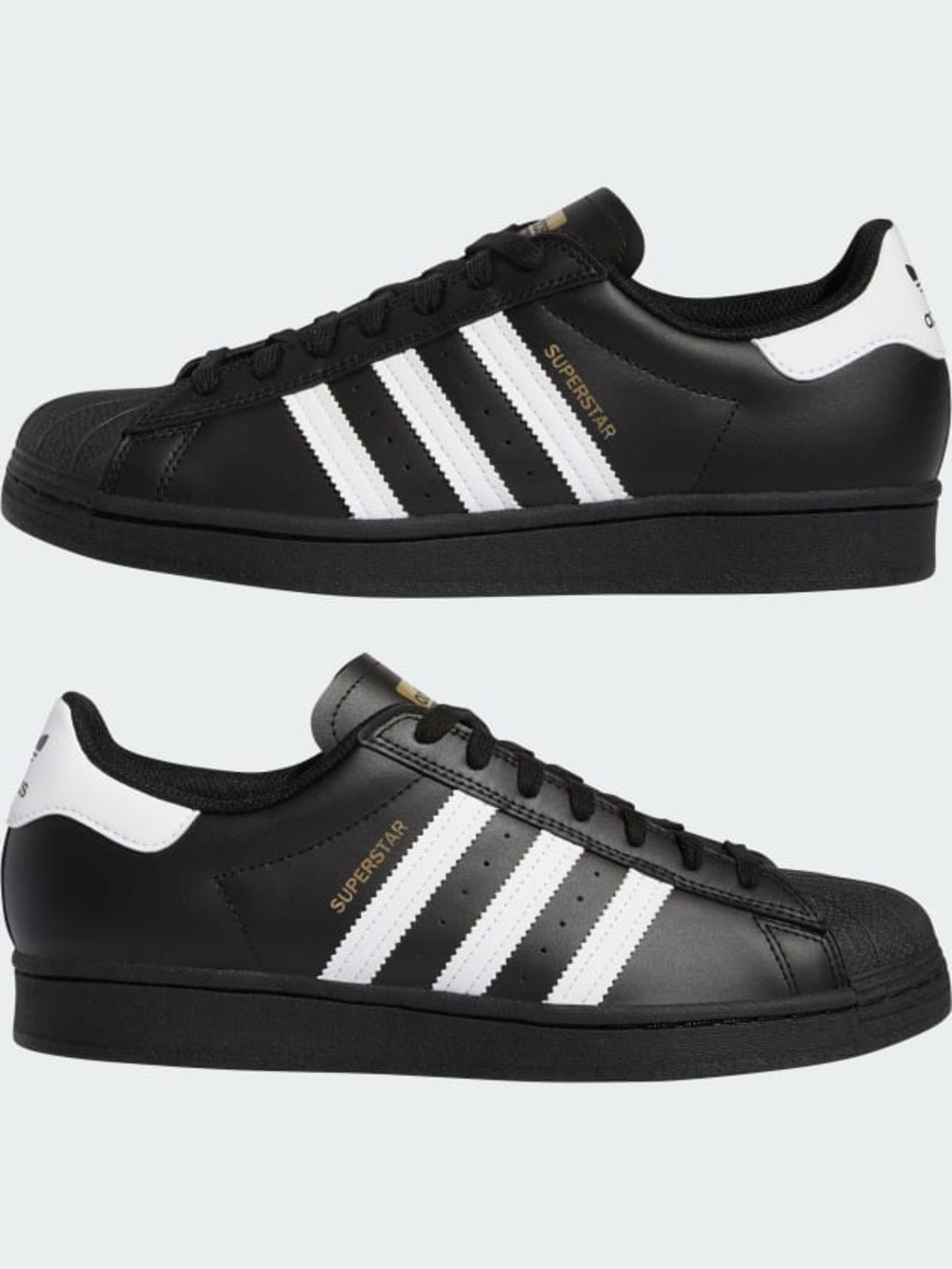 Adidas Originals Superstar II Core Black/Cloud White Men’s Size 12